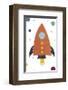 Space Mission-Archie Stone-Framed Art Print
