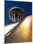 Space Needle and the Experience Music Project, Seattle Center, Seattle, Washington, USA-Jamie & Judy Wild-Mounted Photographic Print