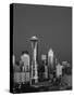 Space Needle at Dusk, Seattle, Washington, USA-Adam Jones-Stretched Canvas