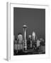Space Needle at Dusk, Seattle, Washington, USA-Adam Jones-Framed Premium Photographic Print