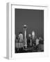 Space Needle at Dusk, Seattle, Washington, USA-Adam Jones-Framed Photographic Print