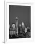 Space Needle at Dusk, Seattle, Washington, USA-Adam Jones-Framed Photographic Print