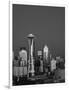 Space Needle at Dusk, Seattle, Washington, USA-Adam Jones-Framed Photographic Print