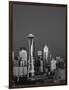 Space Needle at Dusk, Seattle, Washington, USA-Adam Jones-Framed Photographic Print