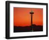 Space Needle at Sunset, Seattle, Washington, USA-David Barnes-Framed Photographic Print