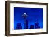 Space Needle Heights-Steve Gadomski-Framed Photographic Print