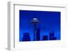 Space Needle Heights-Steve Gadomski-Framed Photographic Print