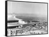 Space Needle Overlooking World's Fair-null-Framed Stretched Canvas