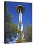 Space Needle, Seattle Center, Seattle, Washington State, United States of America, North America-Richard Cummins-Stretched Canvas