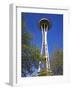 Space Needle, Seattle Center, Seattle, Washington State, United States of America, North America-Richard Cummins-Framed Photographic Print