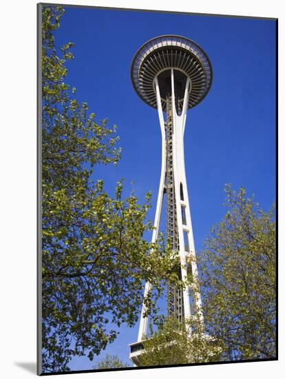 Space Needle, Seattle Center, Seattle, Washington State, United States of America, North America-Richard Cummins-Mounted Photographic Print
