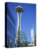 Space Needle, Seattle, Washington State, USA-J Lightfoot-Stretched Canvas