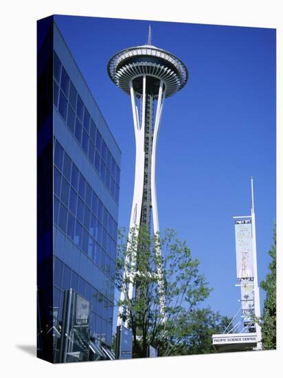 Space Needle, Seattle, Washington State, USA-J Lightfoot-Stretched Canvas