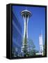 Space Needle, Seattle, Washington State, USA-J Lightfoot-Framed Stretched Canvas