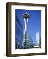 Space Needle, Seattle, Washington State, USA-J Lightfoot-Framed Photographic Print