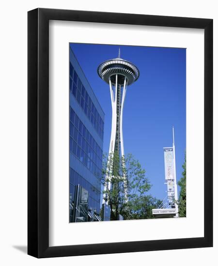 Space Needle, Seattle, Washington State, USA-J Lightfoot-Framed Photographic Print