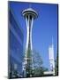 Space Needle, Seattle, Washington State, USA-J Lightfoot-Mounted Photographic Print