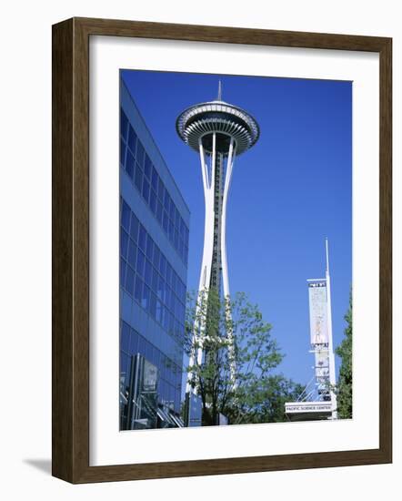 Space Needle, Seattle, Washington State, USA-J Lightfoot-Framed Photographic Print