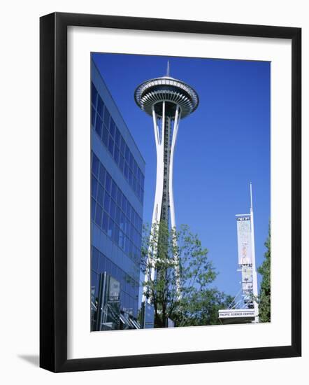 Space Needle, Seattle, Washington State, USA-J Lightfoot-Framed Photographic Print