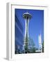 Space Needle, Seattle, Washington State, USA-J Lightfoot-Framed Photographic Print