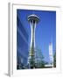 Space Needle, Seattle, Washington State, USA-J Lightfoot-Framed Photographic Print