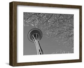 Space Needle, Seattle, Washington, USA-Savanah Stewart-Framed Photographic Print