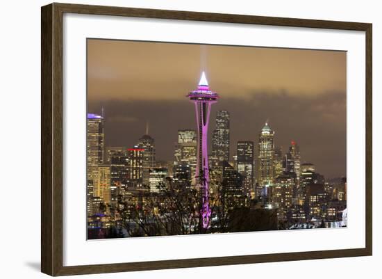 Space Needle, Seattle, Washington, USA-Jamie & Judy Wild-Framed Photographic Print