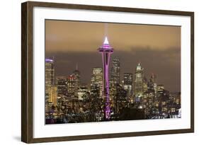 Space Needle, Seattle, Washington, USA-Jamie & Judy Wild-Framed Photographic Print