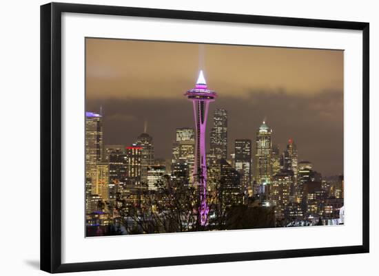 Space Needle, Seattle, Washington, USA-Jamie & Judy Wild-Framed Photographic Print