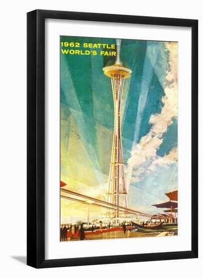 Space Needle, Seattle, Washington-null-Framed Art Print