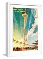 Space Needle, Seattle, Washington-null-Framed Art Print