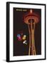 Space Needle, Seattle, Washington-null-Framed Art Print