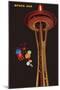 Space Needle, Seattle, Washington-null-Mounted Art Print