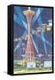 Space Needle, Seattle World's Fair-null-Framed Stretched Canvas