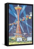 Space Needle, Seattle World's Fair-null-Framed Stretched Canvas