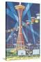 Space Needle, Seattle World's Fair-null-Stretched Canvas