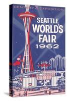 Space Needle, Seattle World's Fair-null-Stretched Canvas