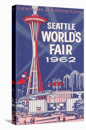 Space Needle, Seattle World's Fair-null-Stretched Canvas