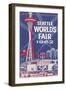 Space Needle, Seattle World's Fair-null-Framed Art Print