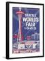 Space Needle, Seattle World's Fair-null-Framed Art Print