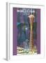 Space Needle, Seattle World's Fair-null-Framed Art Print