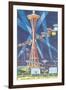 Space Needle, Seattle World's Fair-null-Framed Art Print