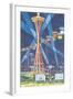 Space Needle, Seattle World's Fair-null-Framed Art Print