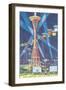 Space Needle, Seattle World's Fair-null-Framed Art Print