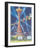 Space Needle, Seattle World's Fair-null-Framed Art Print