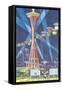 Space Needle, Seattle World's Fair-null-Framed Stretched Canvas