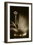 Space Needle Tower with Fountain, Seattle, Washington, USA-Paul Souders-Framed Photographic Print