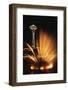 Space Needle Tower with Fountain, Seattle, Washington, USA-Paul Souders-Framed Photographic Print