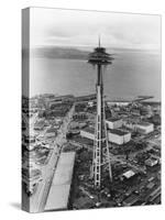 Space Needle-null-Stretched Canvas