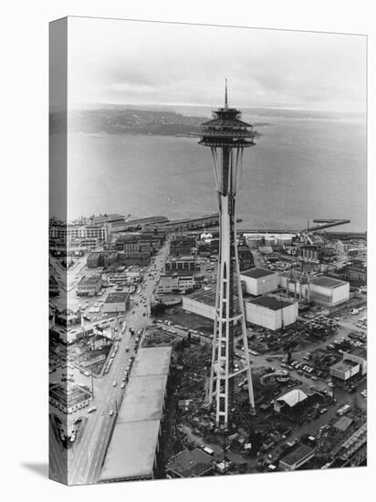 Space Needle-null-Stretched Canvas